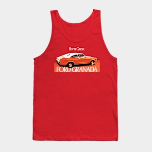 FORD GRANADA COUPE - advert Tank Top